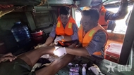 Coast Guard Region 4 provides timely first aid to injured fisherman